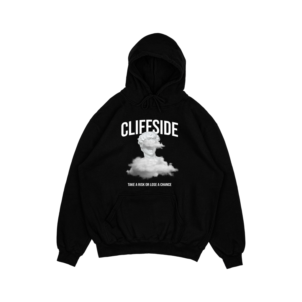 CliffSide “Take A Risk” Signature Hoodie – Black