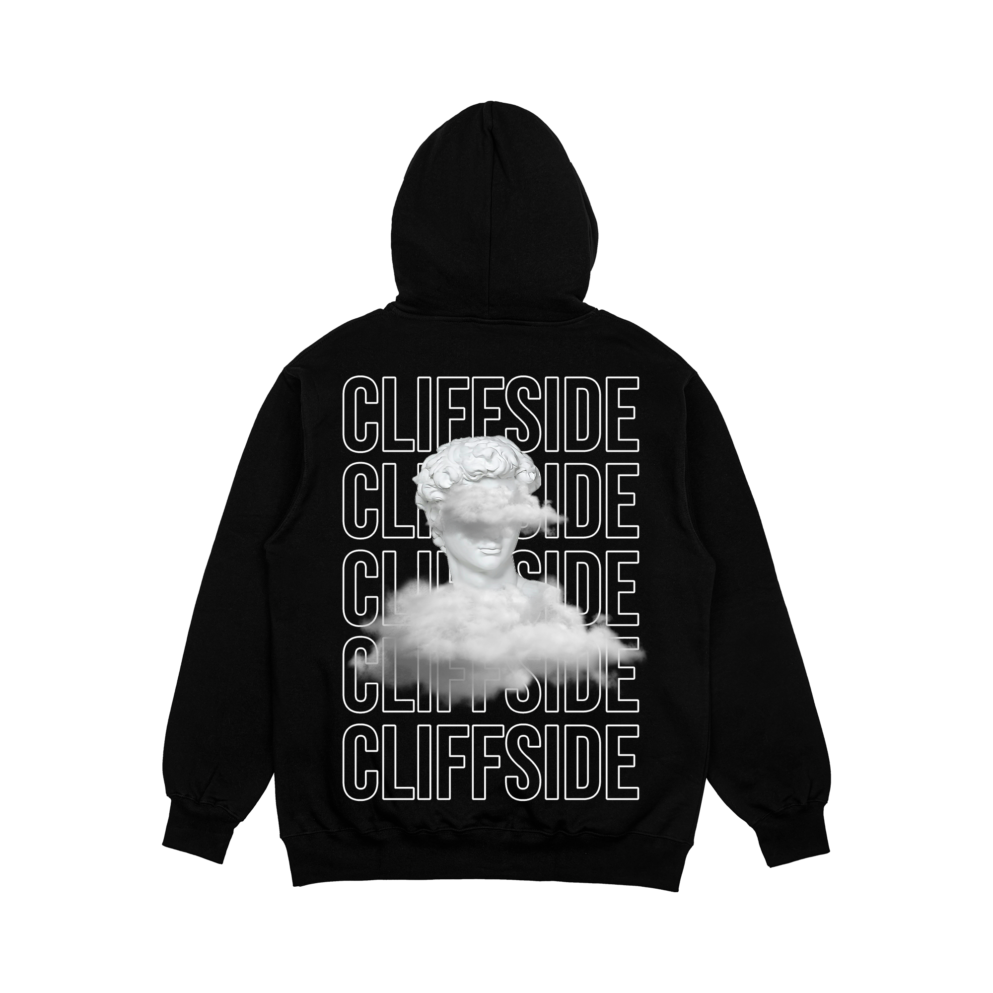 CliffSide “Take A Risk” Signature Hoodie – Black
