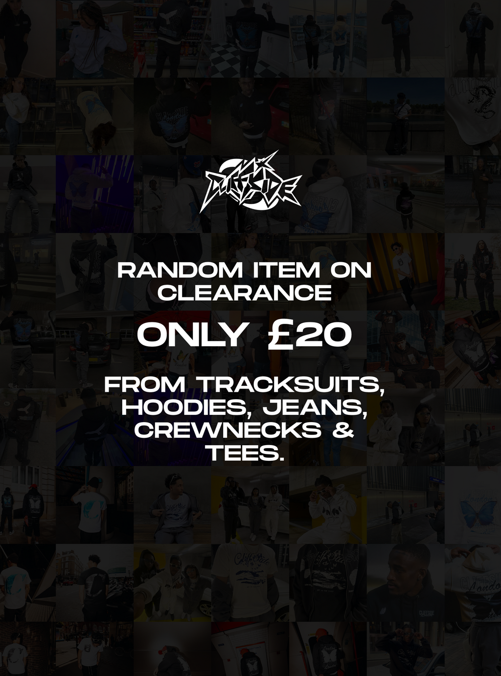Random Clearance Item – Hoodies, Tees, Tracksuits & More