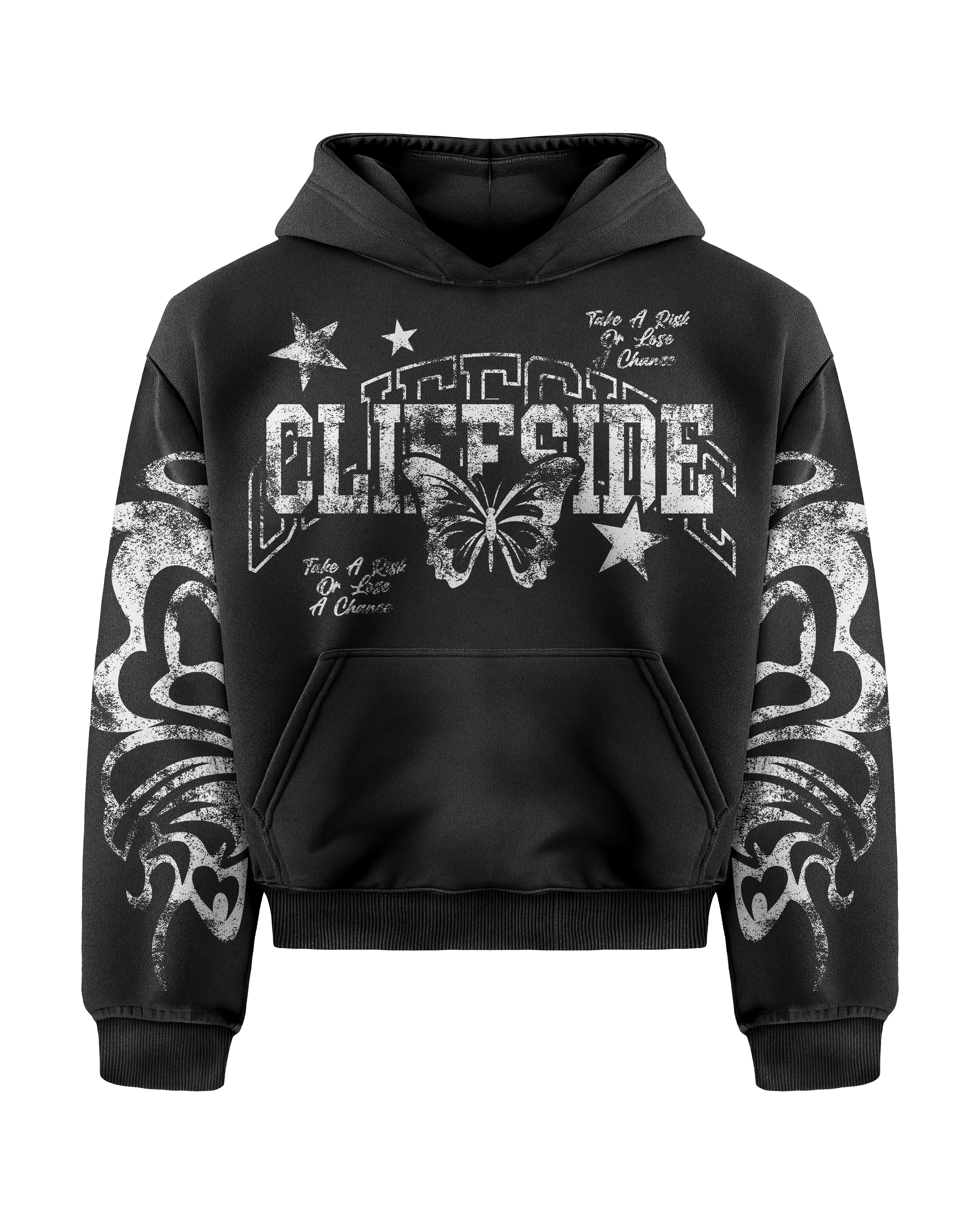 "StarFly" - Black Hoodie