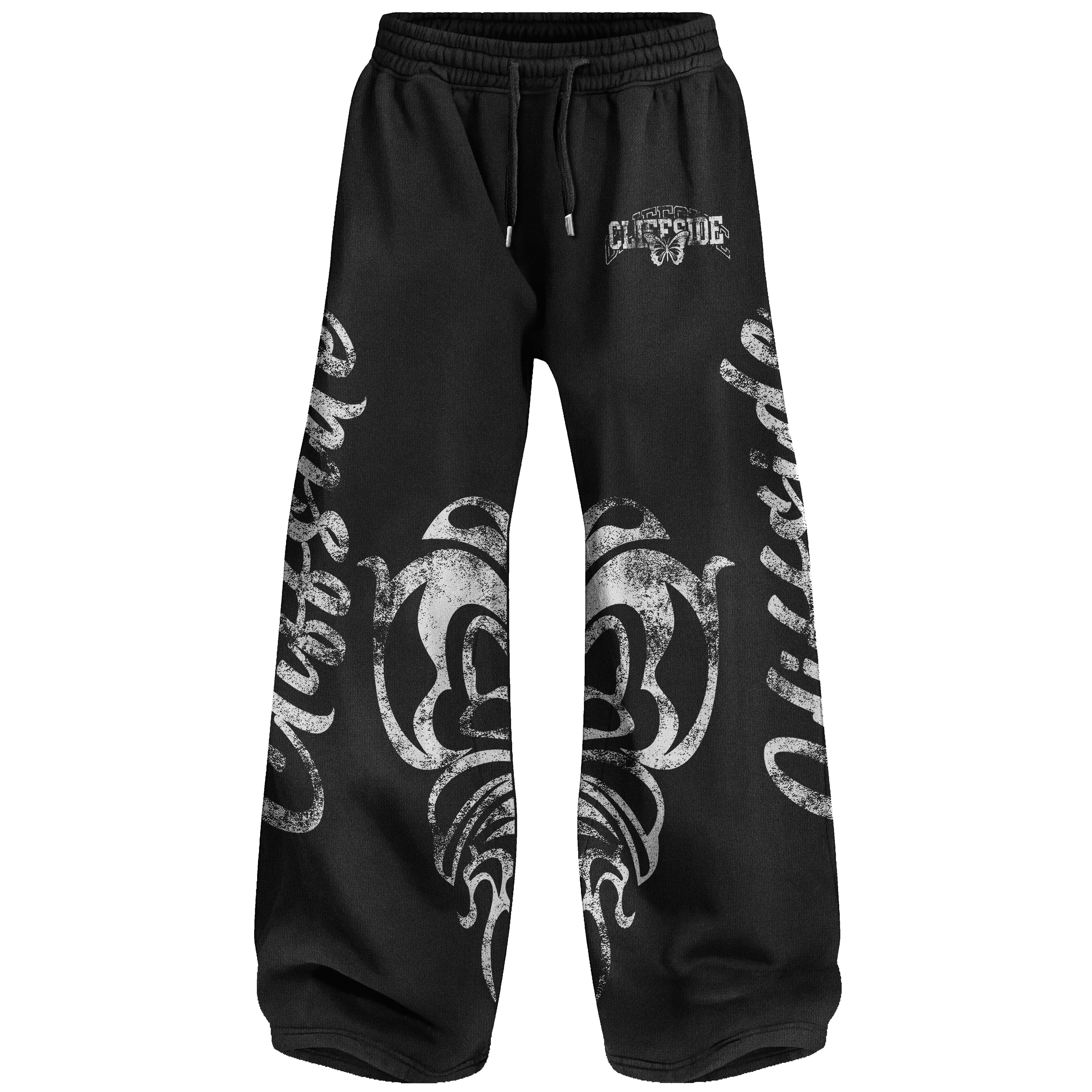 "StarFly" - Black Joggers