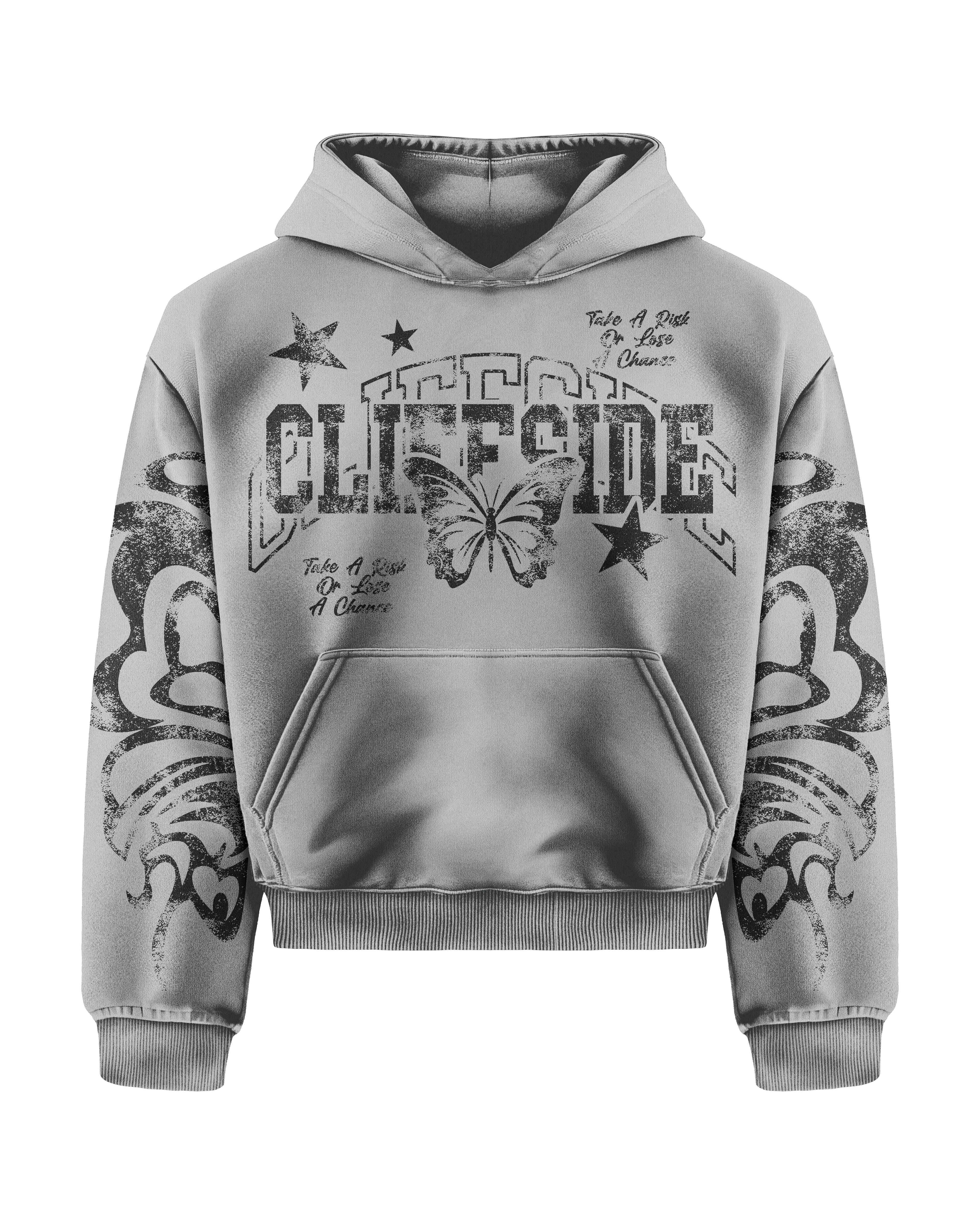 "StarFly" - Grey Hoodie