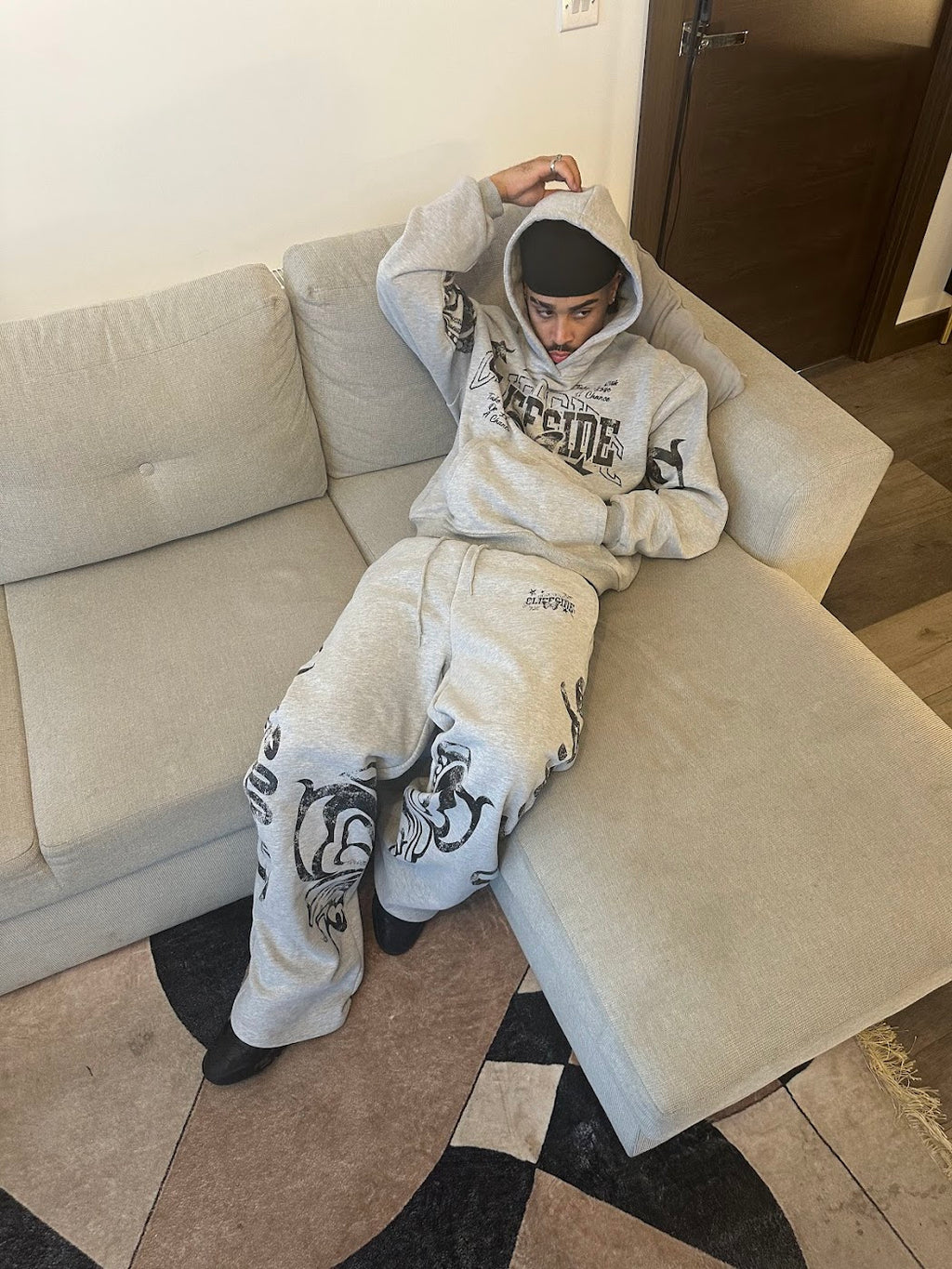 "StarFly" - Grey Joggers