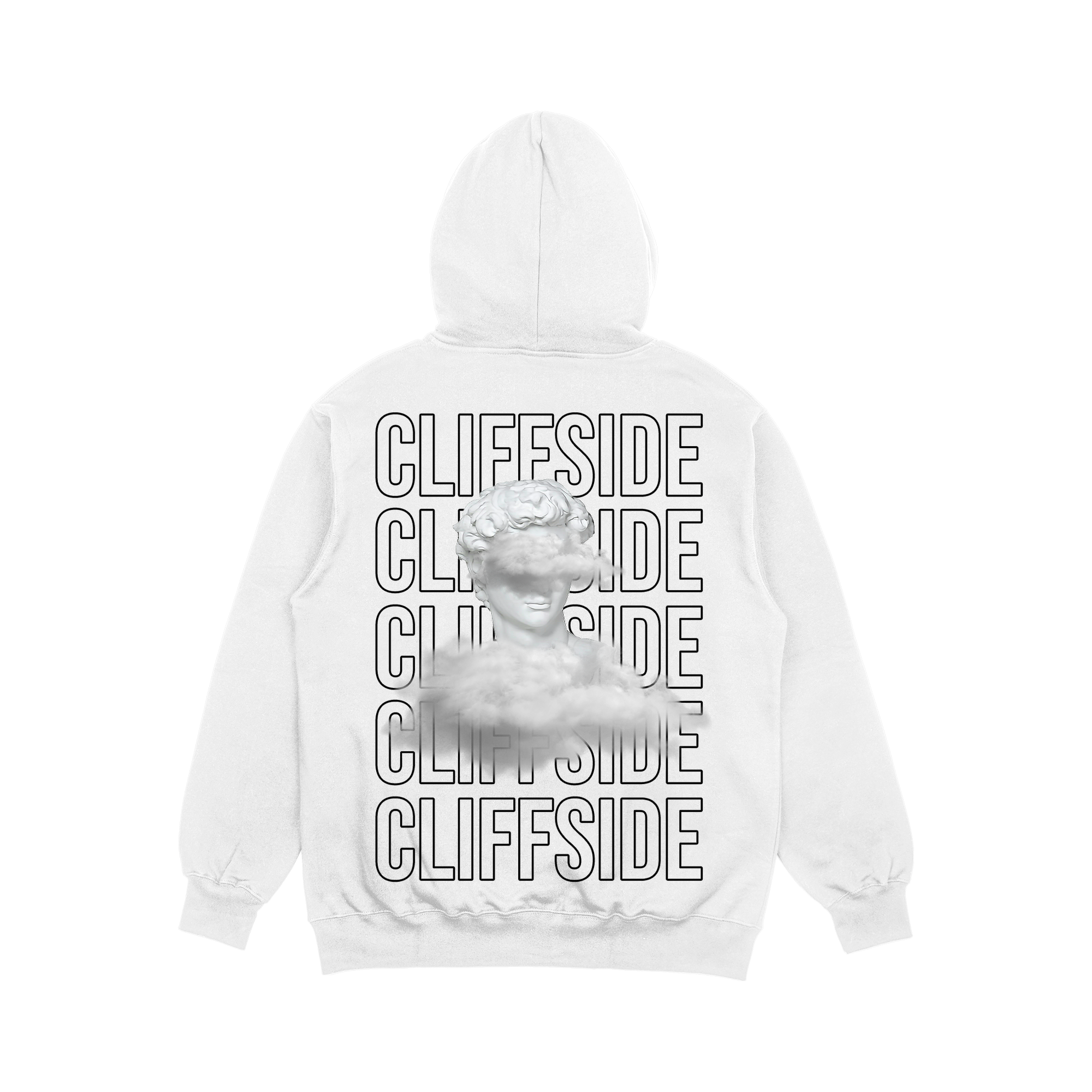CliffSide “Take A Risk” Signature Hoodie – White