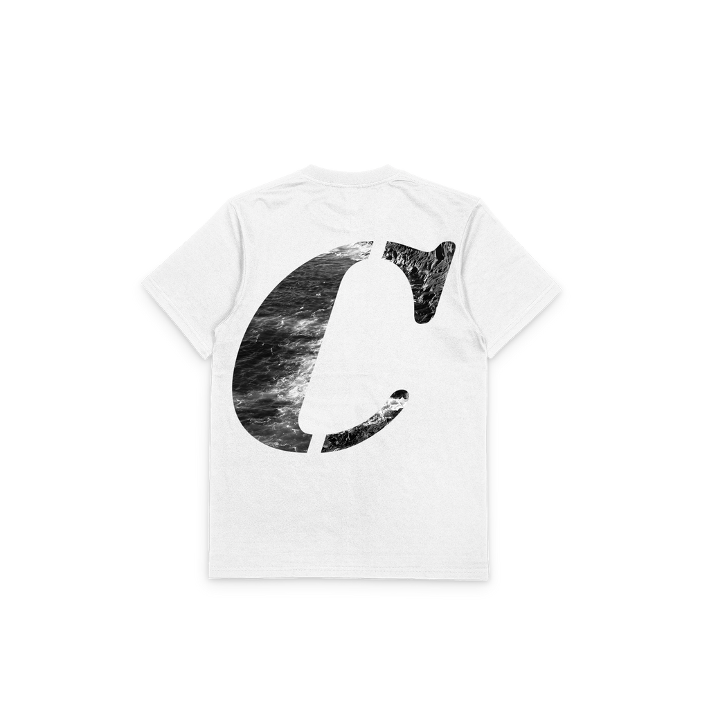 CliffSide “Cliffsider” Photo Tee – White