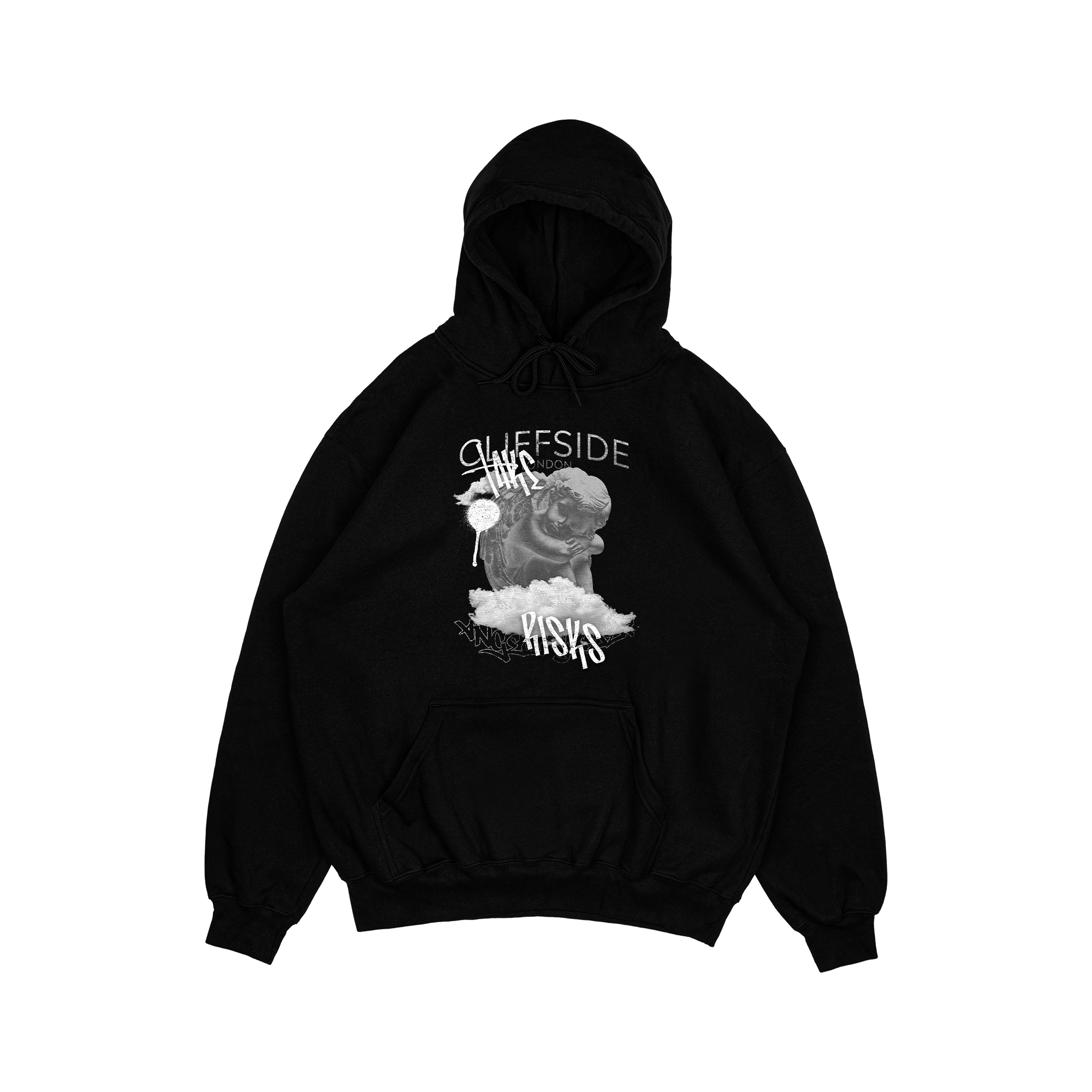 CliffSide “TR-Angel” Hoodie – Black